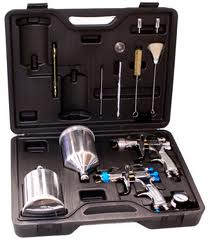 DeVilbiss 802343 StartingLine HVLP 2-Gun Painting & Priming Kit