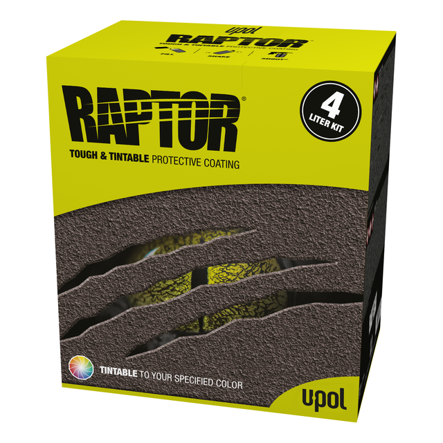 Raptor 821 Tintable Truck Bed Liner Kit with Gun (Gallon)