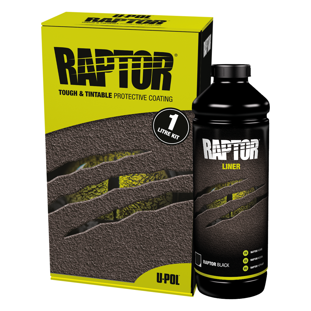 Raptor Black Spray-On Truck Bed Liner Kit (Quart)