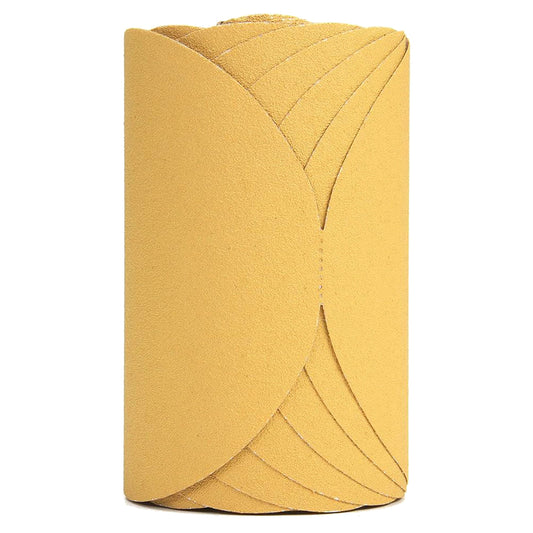 3M 01333 PSA Gold 6 inch P80 Grit Sanding Disc Roll (75 ct)