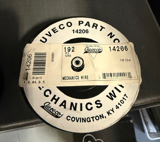 Auveco 14206 2 Lbs Mechanics Wire 16 AWG Conductor 192 Feet Long Steel