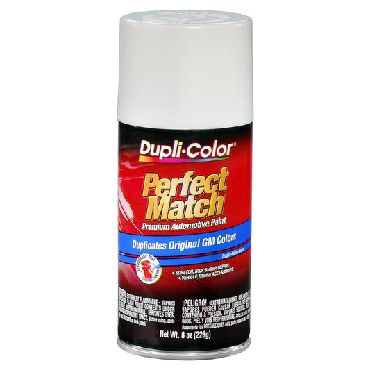 Dupli-Color Perfect Match BGM0338 White Acrylic Lacquer Spray Paint (8 oz.)