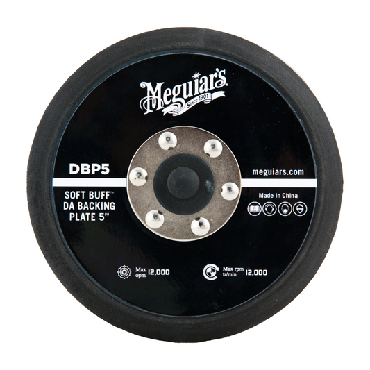 Meguiar's DBP5 Soft Buff DA Backing Plate (5 Inch)
