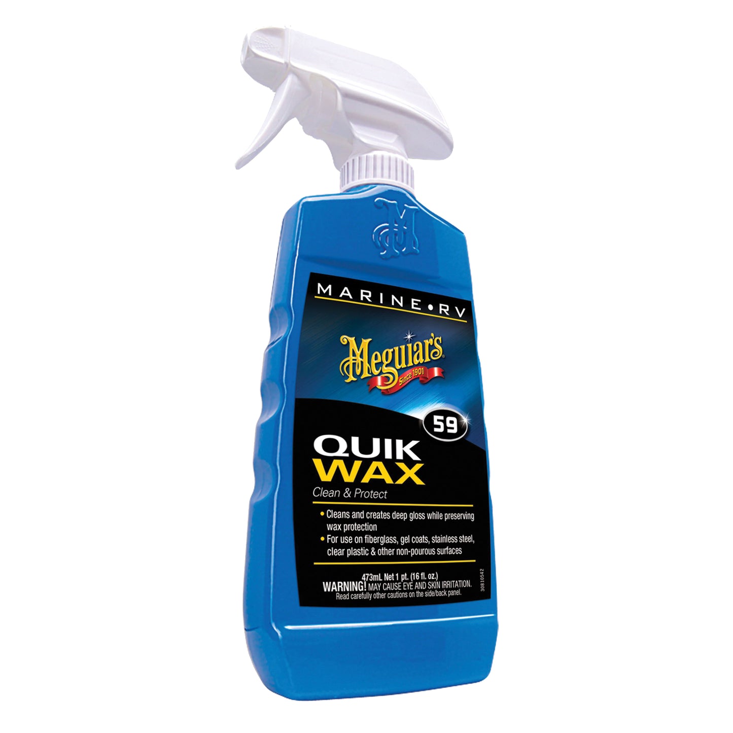 Meguiar's M5916 Marine/RV Quik Wax Spray (16 oz.)